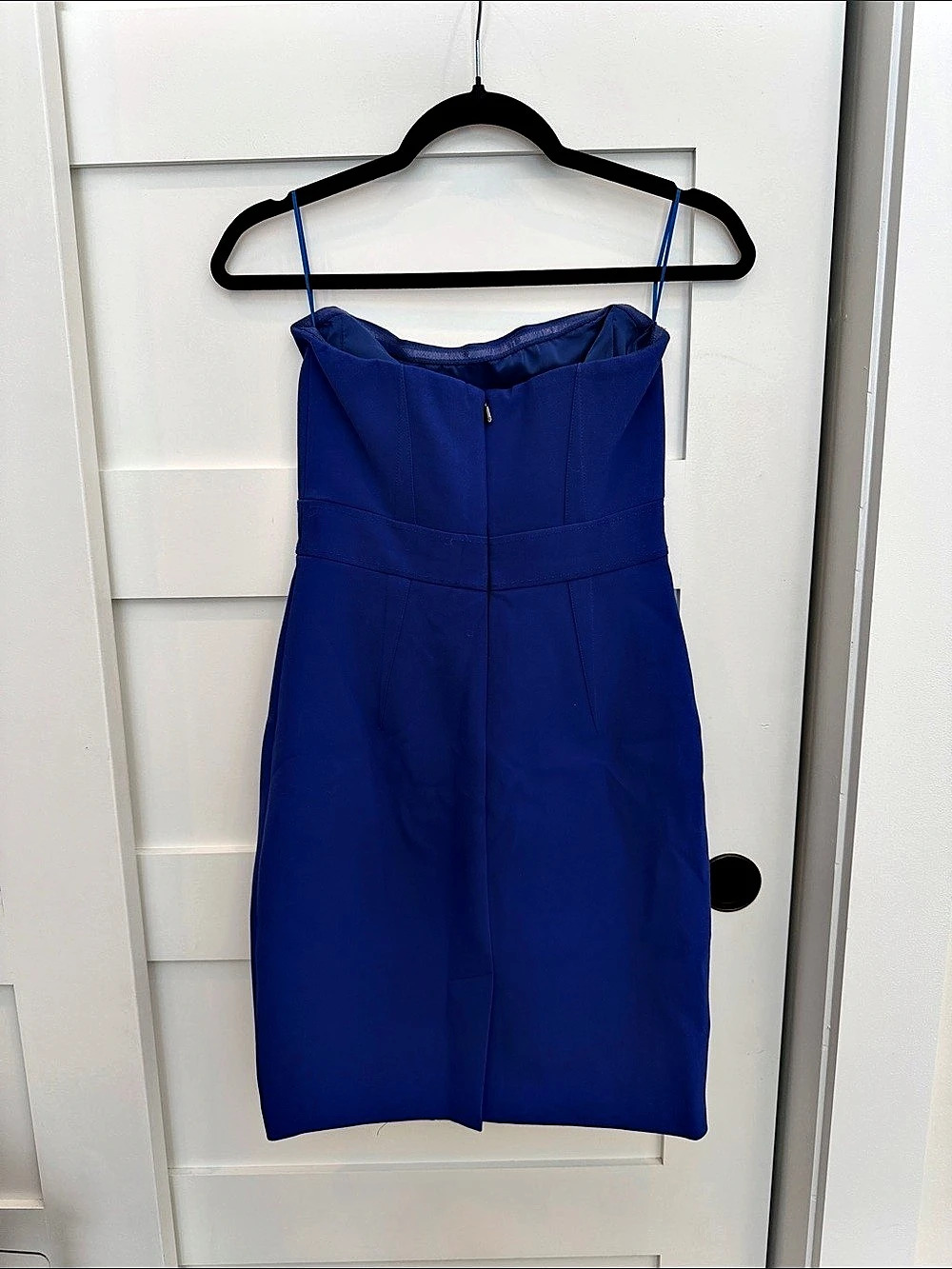Strapless Blue Dress Like New